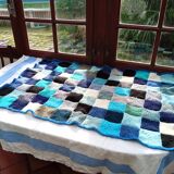 Vintage patchwork throw