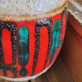 Vase West Germany fat lava 70