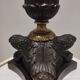 Antique lamp base with lion's paw - Restoration Period - Empire