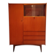 Scandinavian wardrobe, Scandinavian secretary, storage furniture.