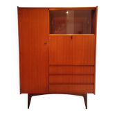Scandinavian wardrobe, Scandinavian secretary, storage furniture.
