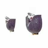 Pair of Mila Schon Modern Italian Murano Glass Sconces for Zonca, 1980s