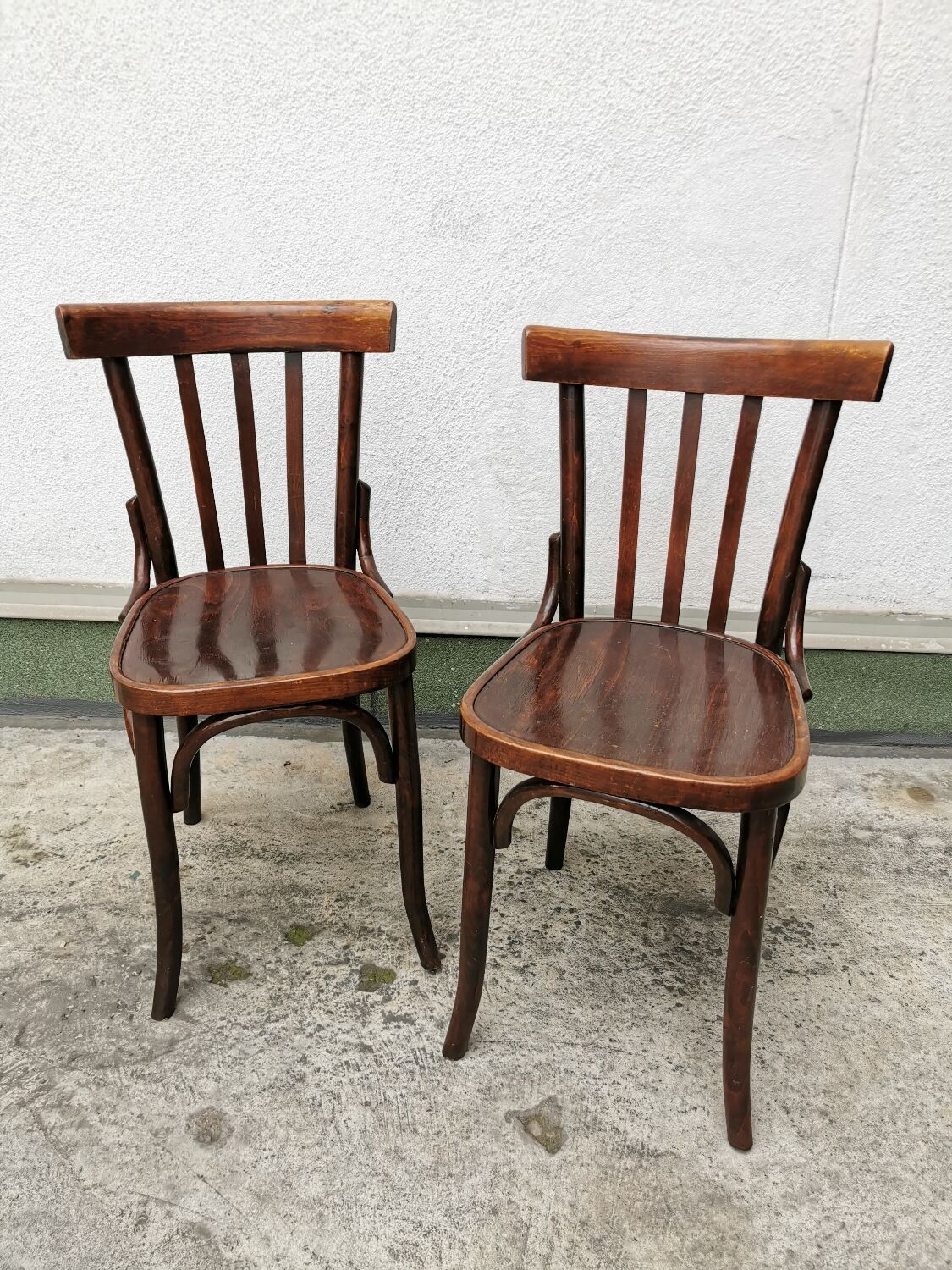 Paire de chaises bistrot authentiques années 30