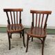 Paire de chaises bistrot authentiques années 30