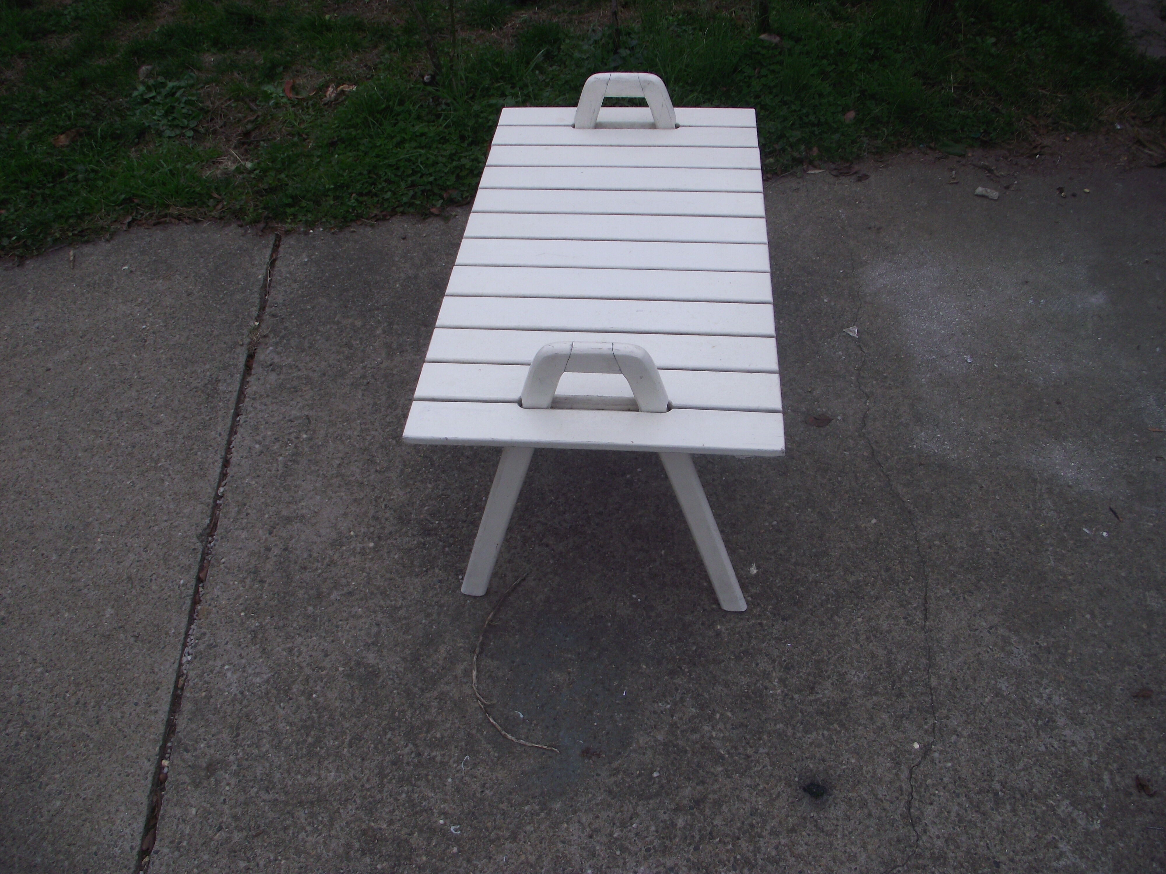 Lacquered coffee table from clairitex of the 1960s