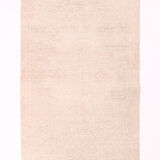 Faded beige turkish runner rug, 2'10x14'3 Ft