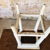 Vintage oak farmhouse stool Circa 50