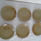 6 plates of sandstone desserts from the CNP France