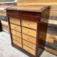 Mahogany writing cabinet