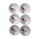 Lot de 6 assiettes à dessert "Luxeuil" Hbcm
