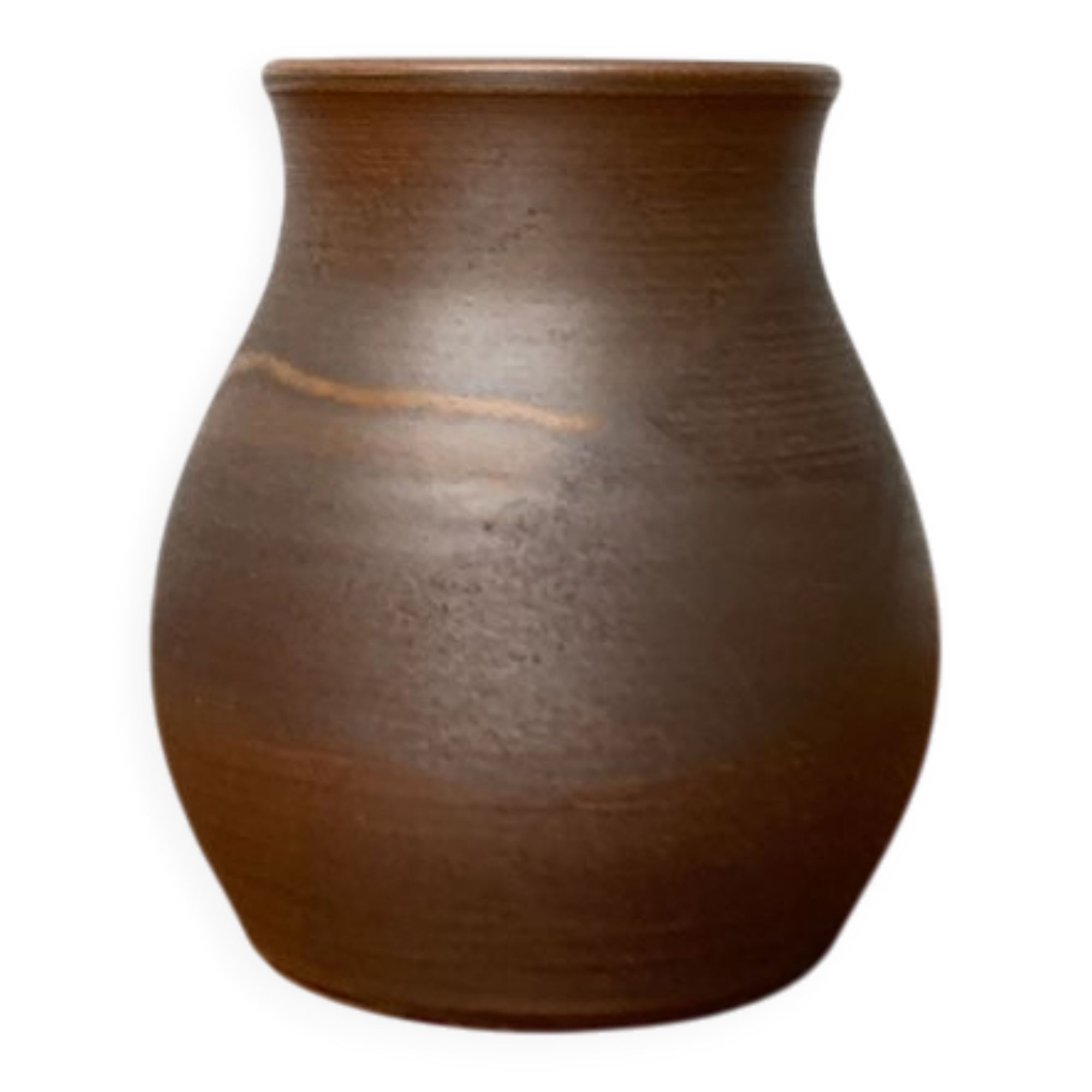 Mid-century ceramic vase signed H.W., 1960s