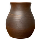 Mid-century ceramic vase signed H.W., 1960s