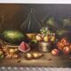 Painting on canvas Still life with fruits