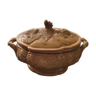 Old earthenware tureen