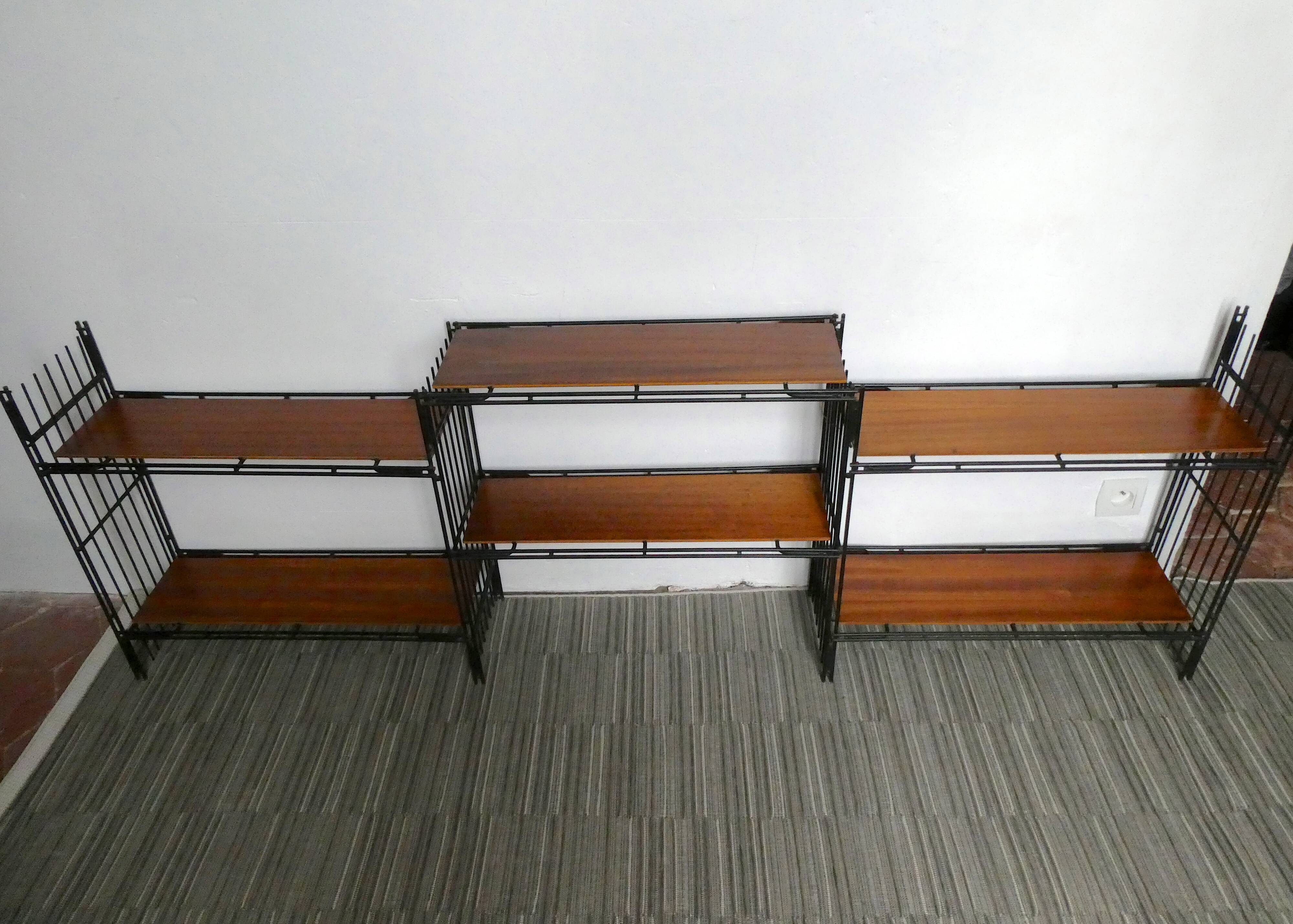 Multi-piece of furniture 60s modular sets