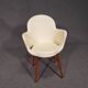 Set of 6 Sintesi Gogo chairs with wooden legs by Marcello Ziliani, 1990s