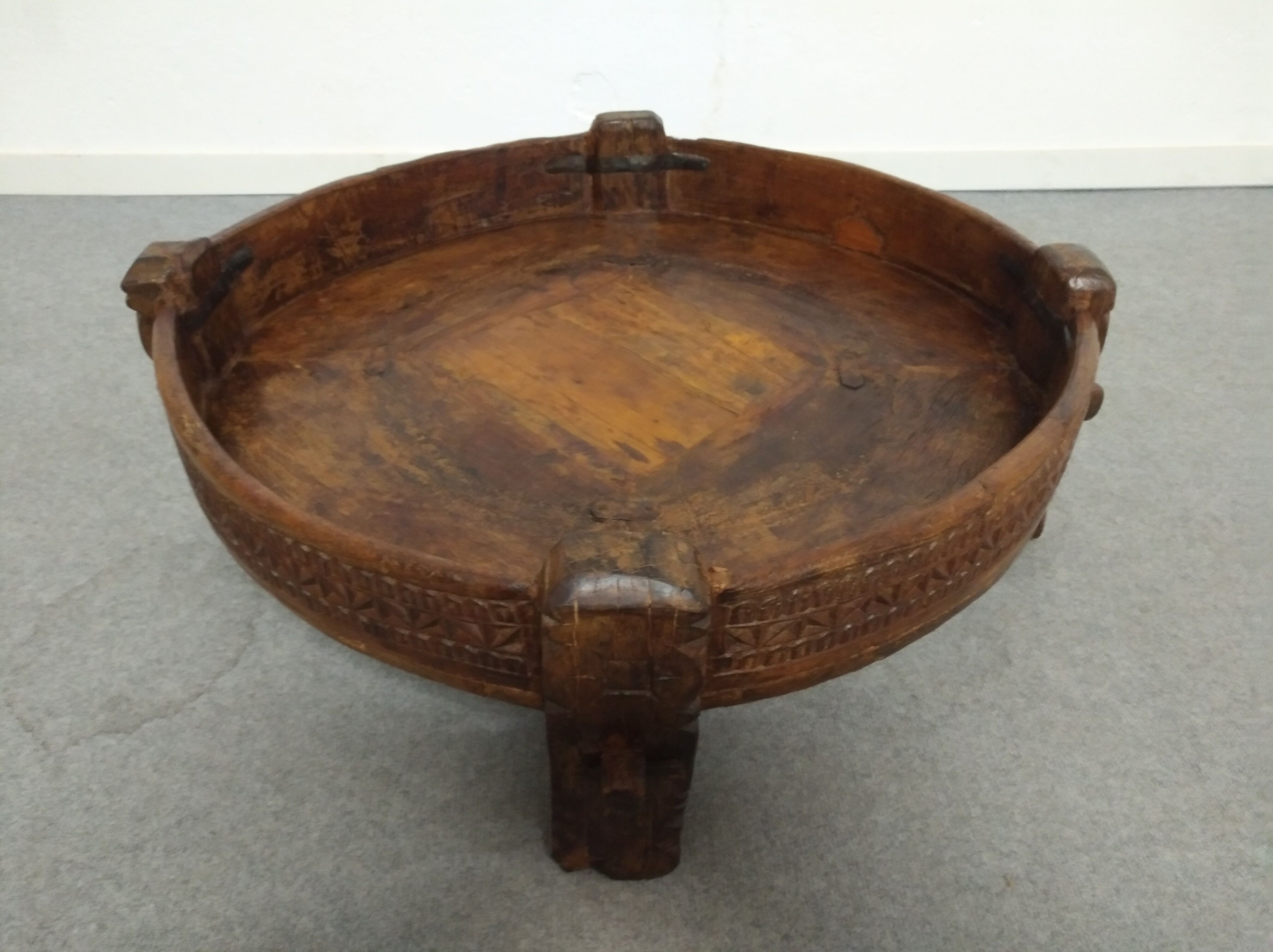 Indian coffee table Chakki late nineteenth