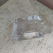 Crystal Daum ashtray pen holder tray