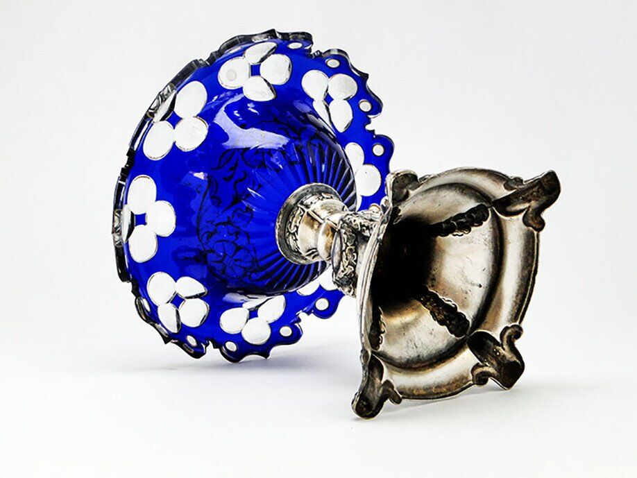 19th century fruit plate, Austro-Hungary