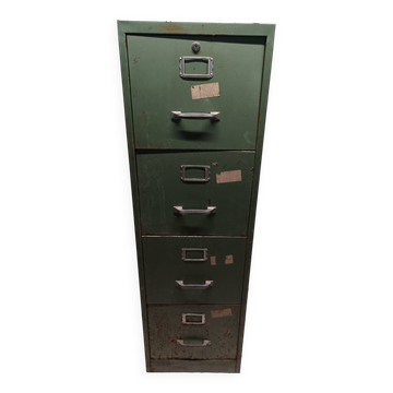 Old metal locker