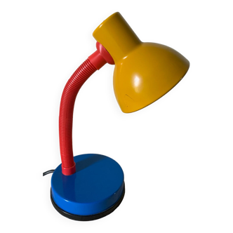 Lampe de bureau multicolore