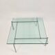 Square coffee table, PK61 model by Poul Kjorholm, edtion E Kold Christensen