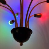 Multicoloured Sputnik chandelier from the 1960s.