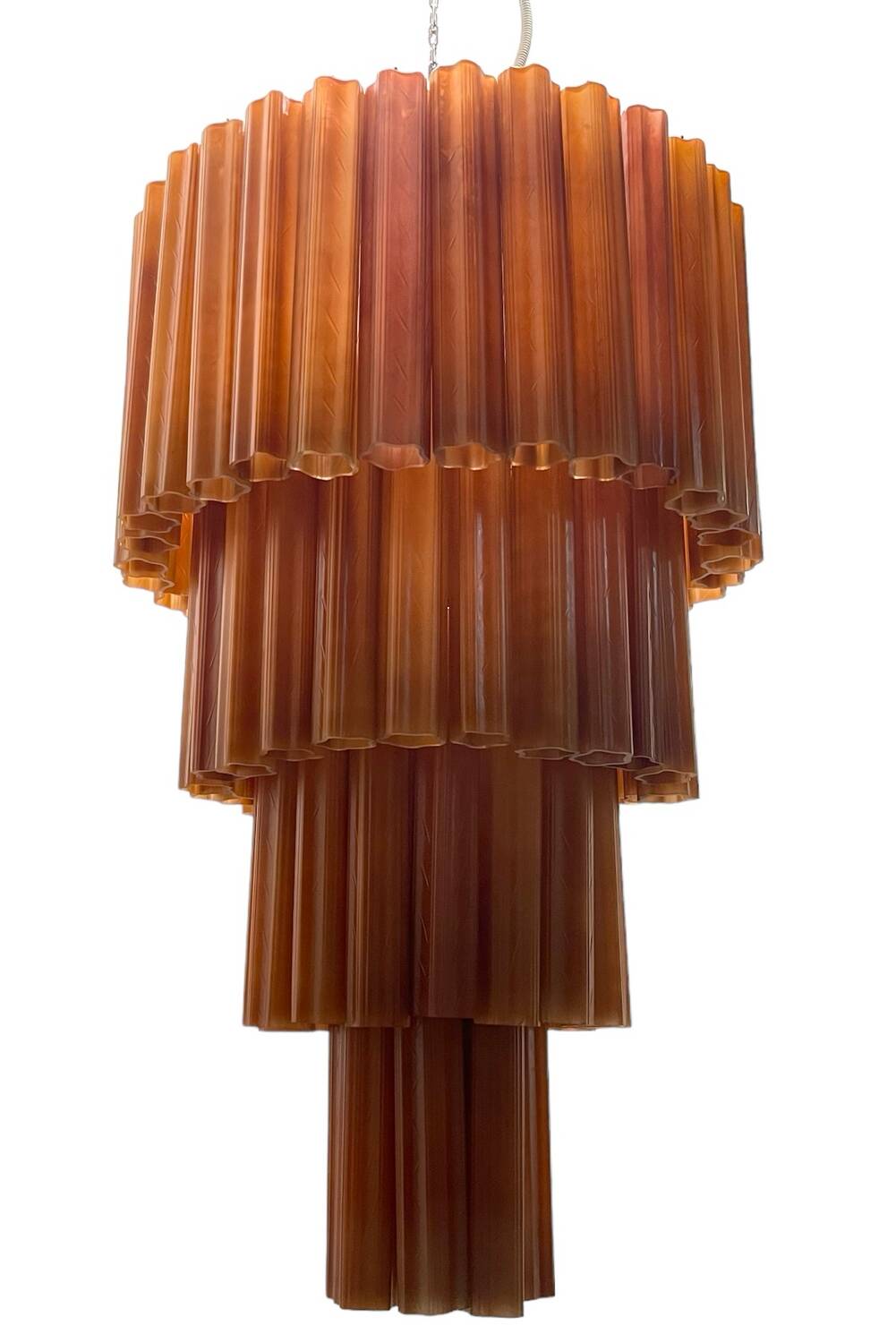 Extra Large Tube Tronchi Chandelier 21 Lights