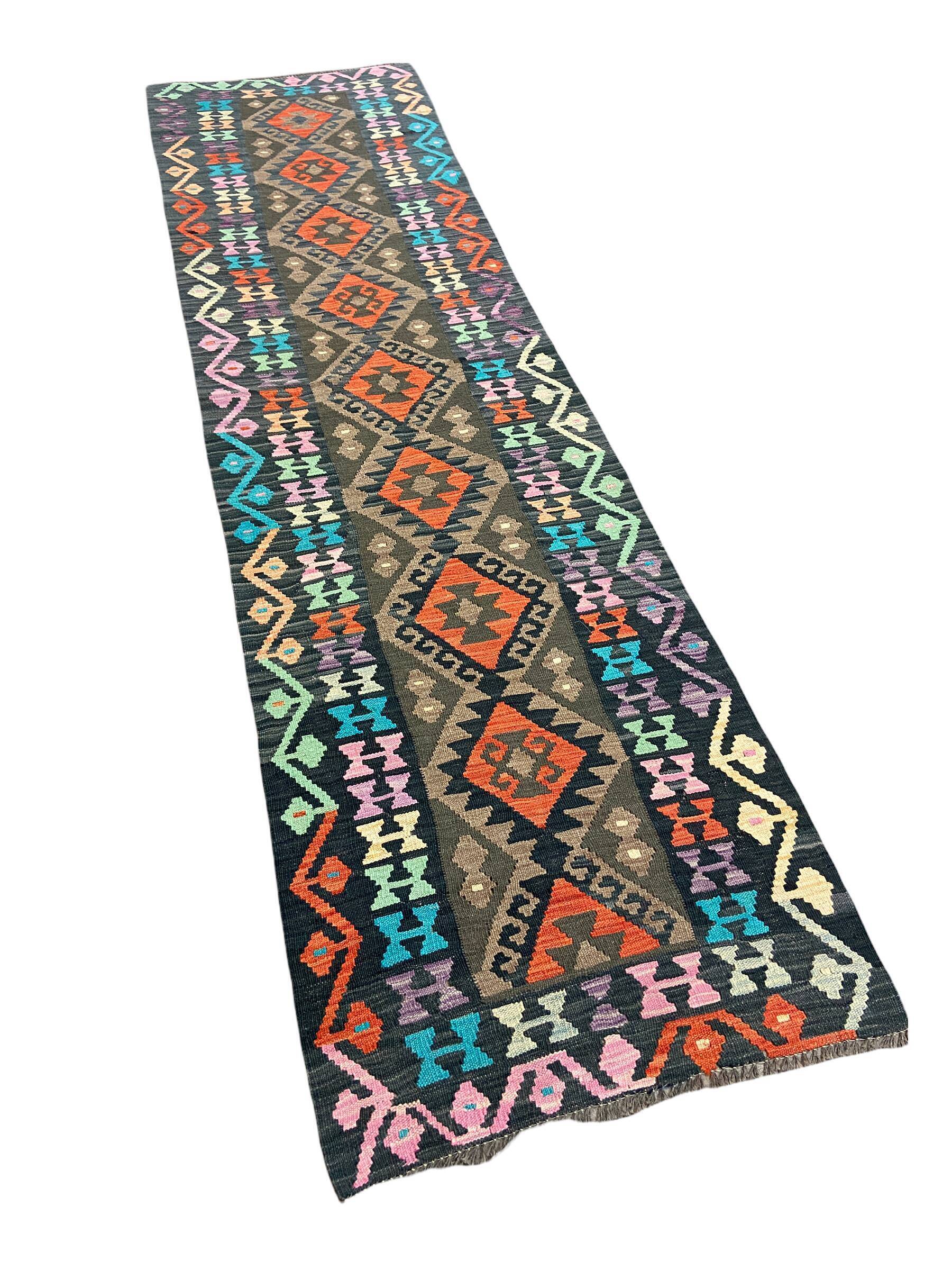 Tapis kilim couloir 286 x 75cm