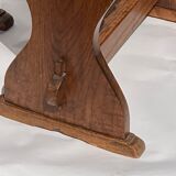 Antique monastry wabi sabi stool or hocker