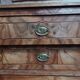 Biedermeier buffet in precious wood marquetry and ebony