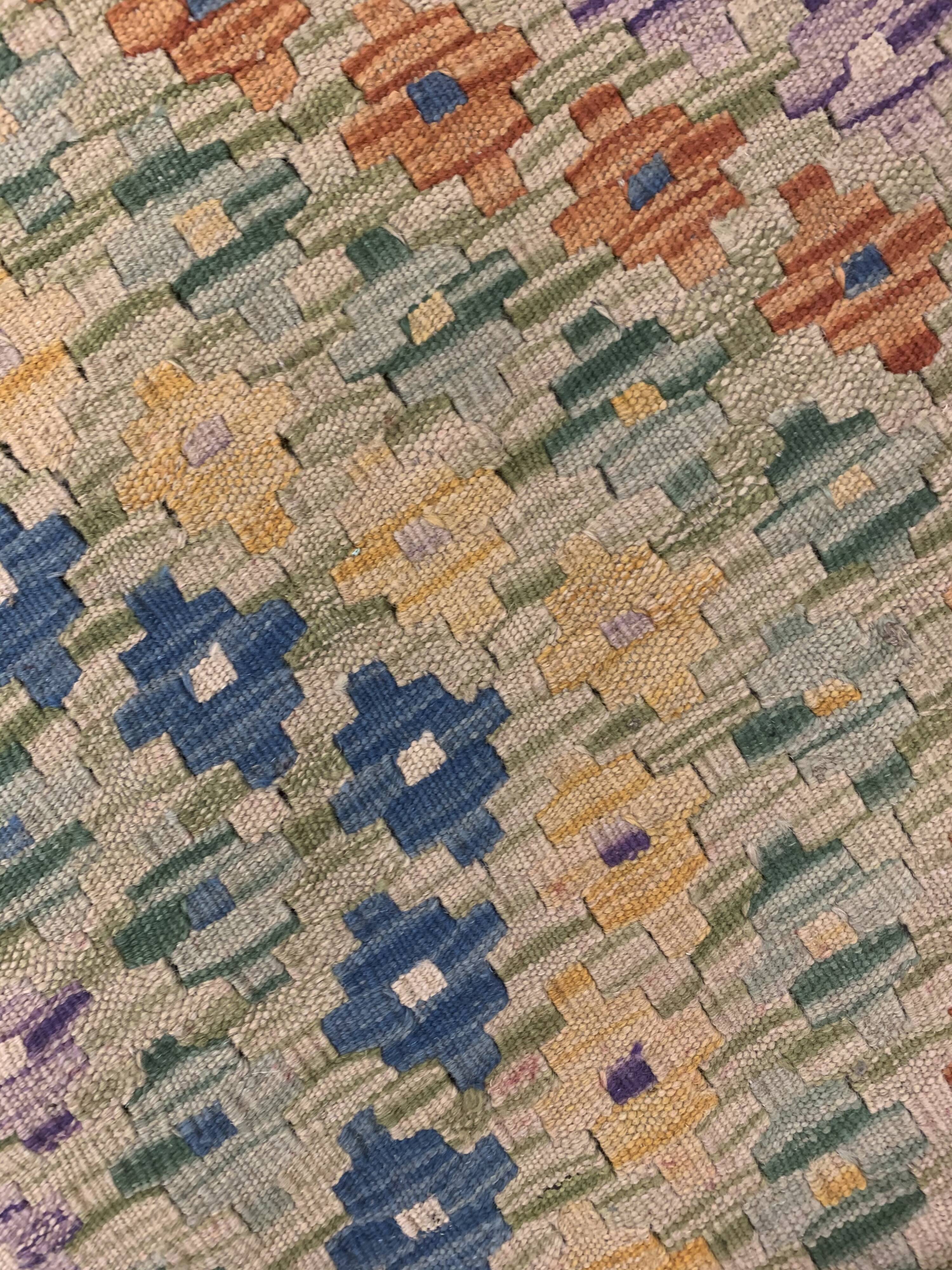 Traditional cream flat woven runner rug 81x300cm