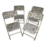Set of 4 Lafuma folding chairs, Chantazur model