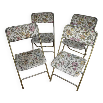 Lot de 4 chaises pliantes Lafuma modèle Chantazur