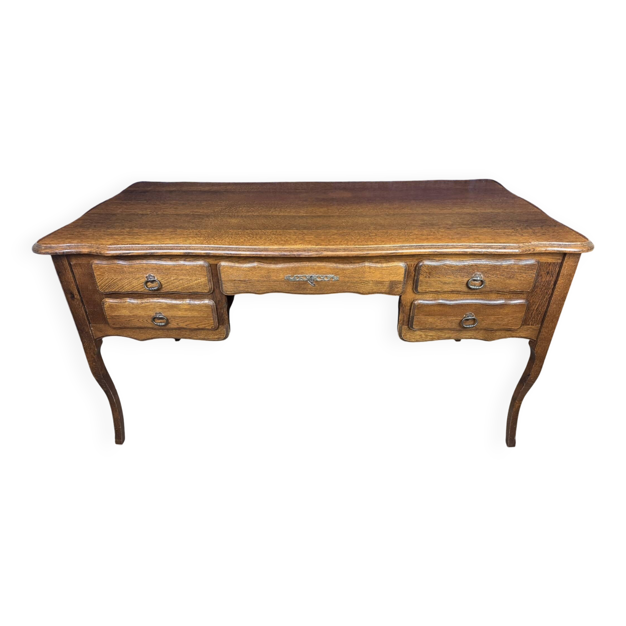 LXV style oak desk circa 1950