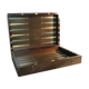 Box game beginning 19th Chess Backgammon in marquetry Cabinet jacquet failure flag