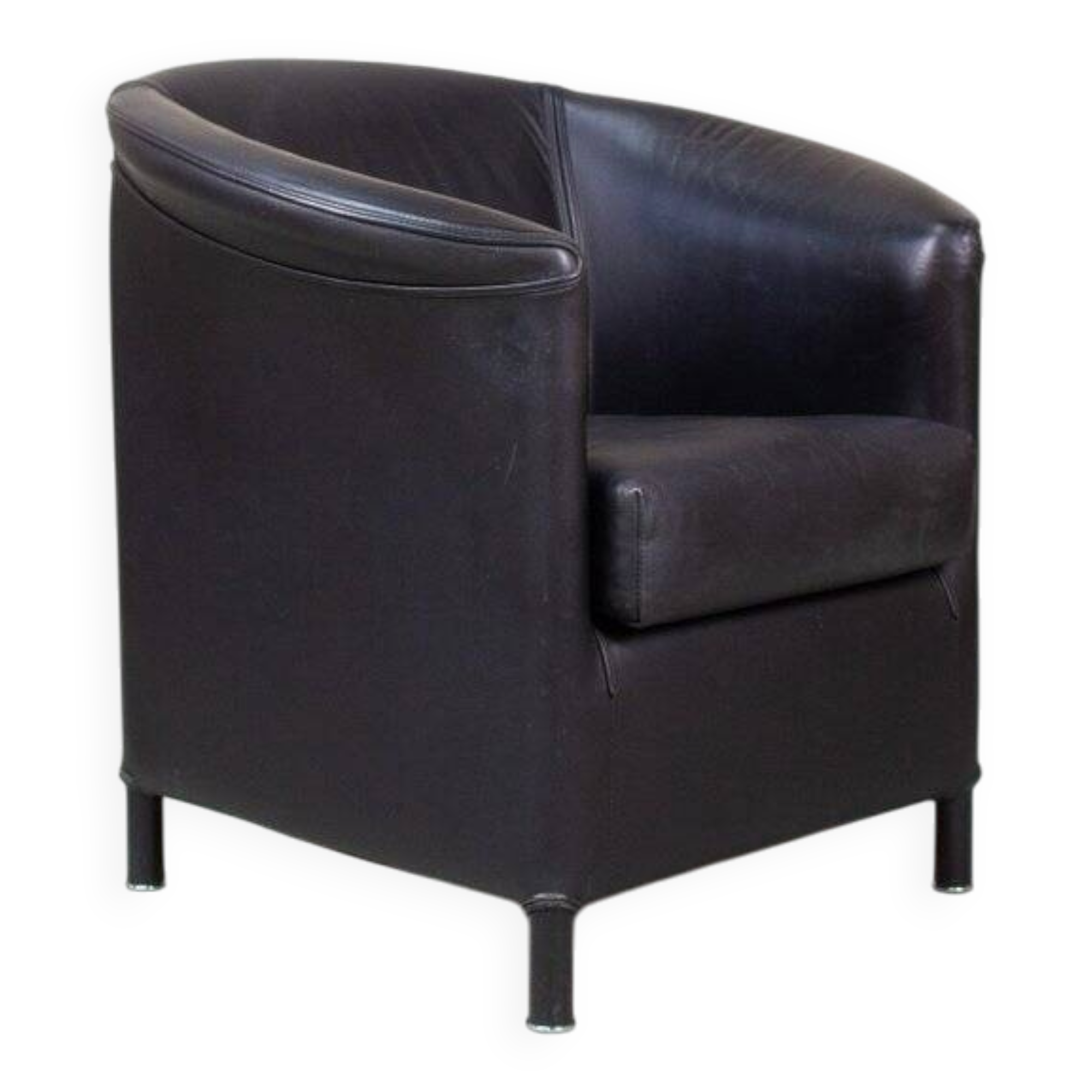 Aura Vintage Club Chair by Paolo Piva for Wittmann, 1980s