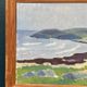 Original Swedish Oil on Panel – “Coastal Landscape” by Curt Rydell – Signed – Vintage & Framed – 33 × 40 cm (13" × 15.7")