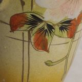 "Art Deco" vase of painted ceramics. Barcelona, Spain 1930s.