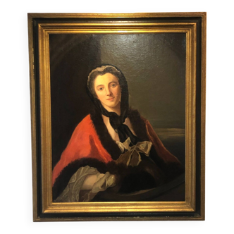 Portrait de la Comtesse Tessin XIXe