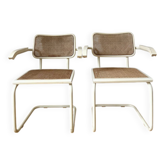 Pair of vintage Marcel Breuer armchairs