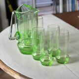 9-piece orangeade service in uraline/uranium