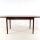 Table à manger extensible en bois de rose 'Stenstrup' - style mid-century moderne
