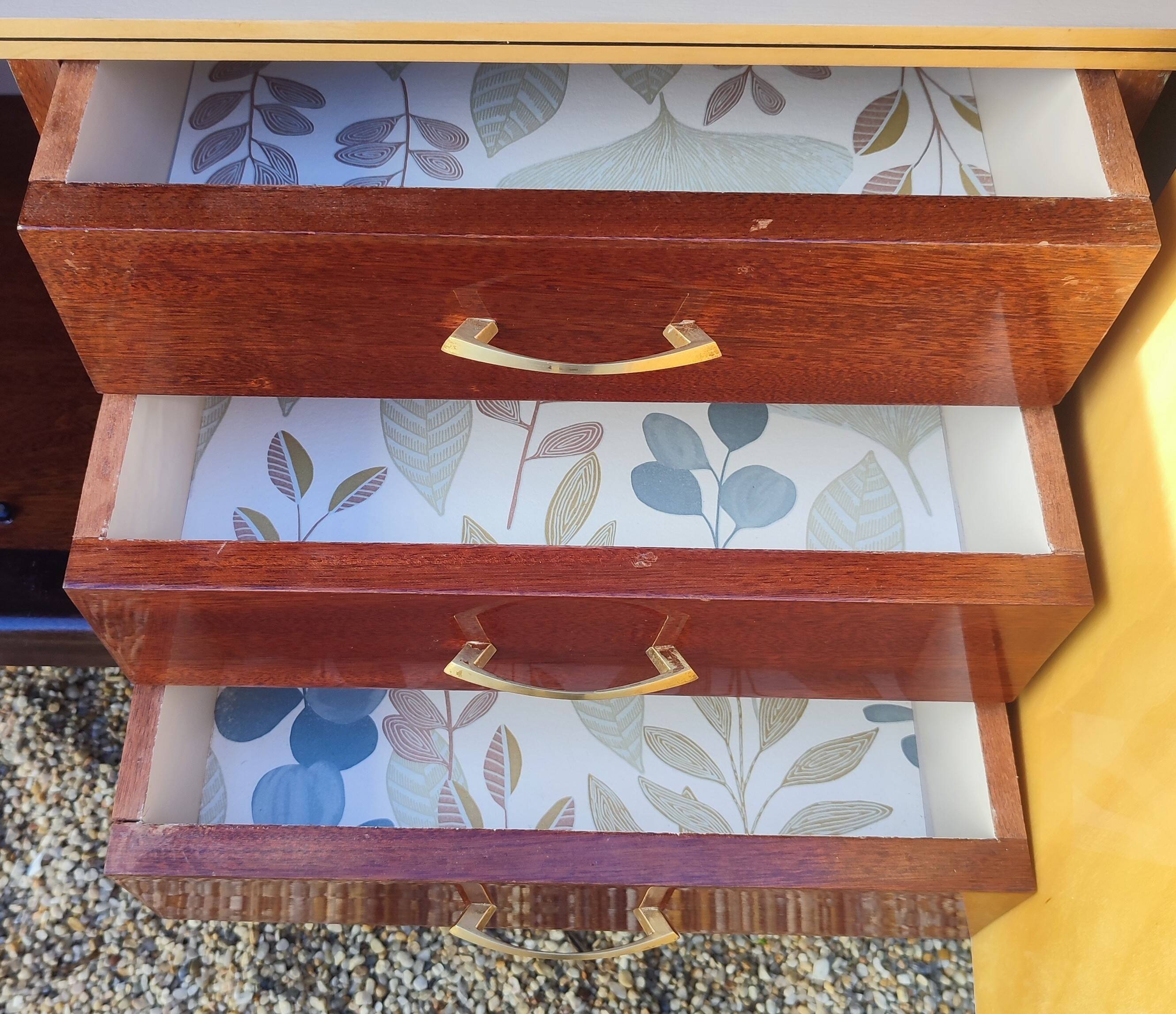 Enfilade buffet with 4 doors - French Mid-Century Luxury Design from the 50s-60s