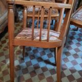 Ensemble fauteuils et chaises art déco