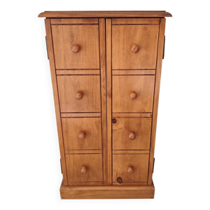 Petit meuble en bois, - tiroirs