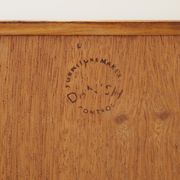 Rosewood cabinet, Danish design, 1960s, Carlo Jensen, Hundevad