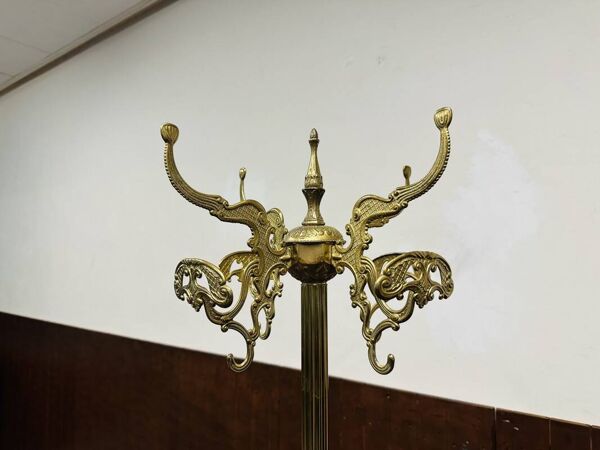 Portemanteau classique en laiton