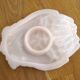 Pink opaline hand bowl