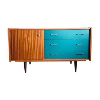 Enfilade commode vintage en teck